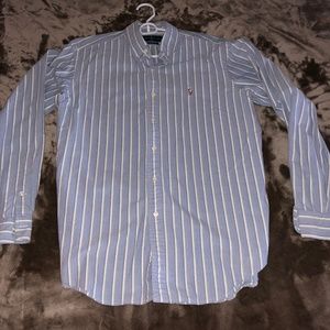Ralph Lauren Mens Large Dress Shirt Classic Fit